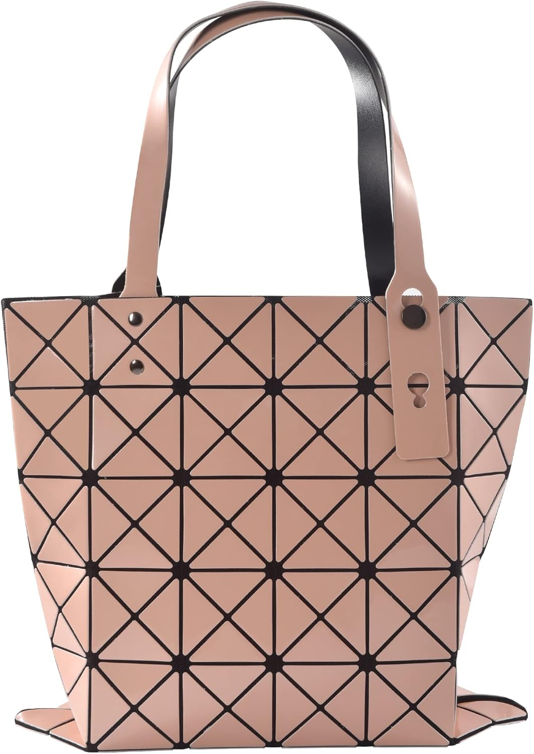 FOSIDEY Holographic Wallet, Versatile Geometric Stitching, Geometric Luminous Purse and Tote