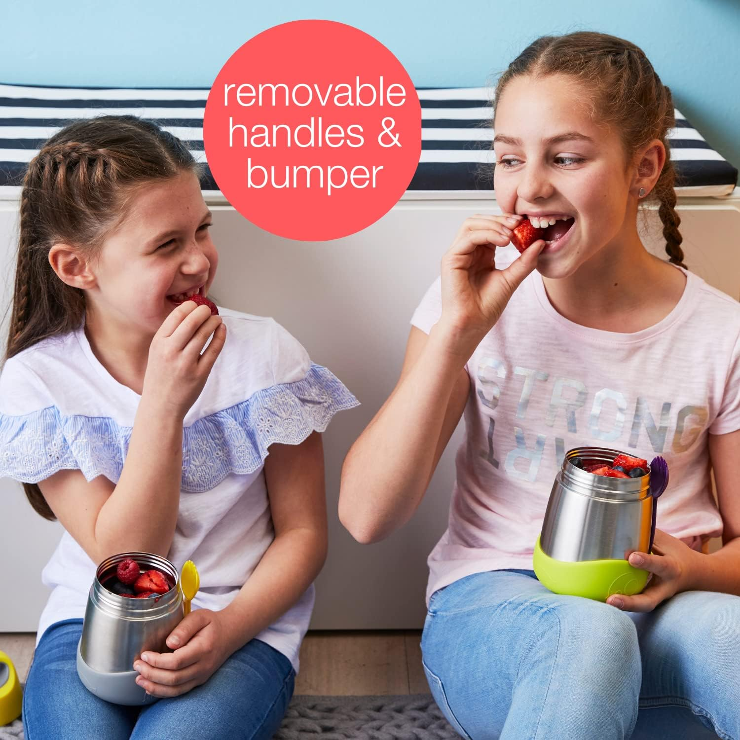 B.Box Insulated Food Jar, Lilac Pop, 335 Ml Capacity image number 1