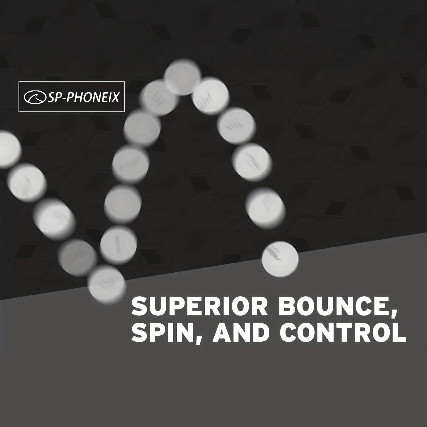 SPP 3 Star 100 PCS Table Tennis Balls Professional Pingpong Ball Training Ball 40+ Ping Pong Balls for Competition image number 1