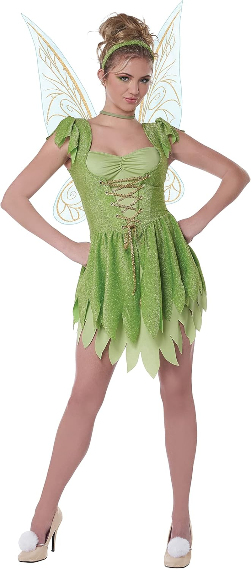 California Costumes, Classic Tinkerbell, Adult Medium image number 3