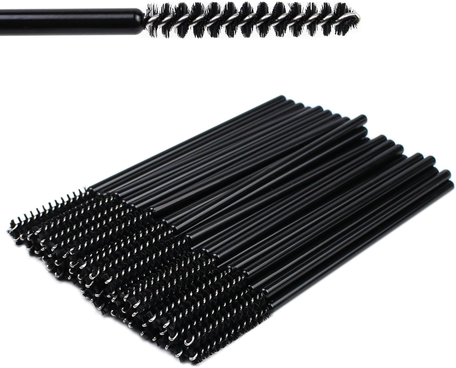 200Pcs Disposable Skinny Mascara Wands Mini Crystal Eyelash Brushes Thin Mascara Wands Micro Brush Lash Extension Supplies Lashes Extension Tools(Skinny-4Colors) image number 6