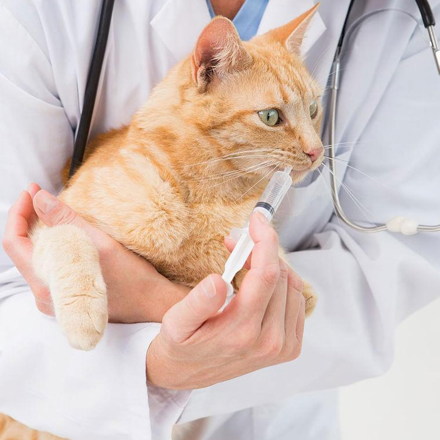 30Pcs Syringes, 3Mlplastic Syringe Individually Sealed, Liquid Measuring Syringe Tool, with Measurement, for Feeding Pets, Scientific Laboratories, Measuring Liquids, Oil or Glue Applicants image number 1