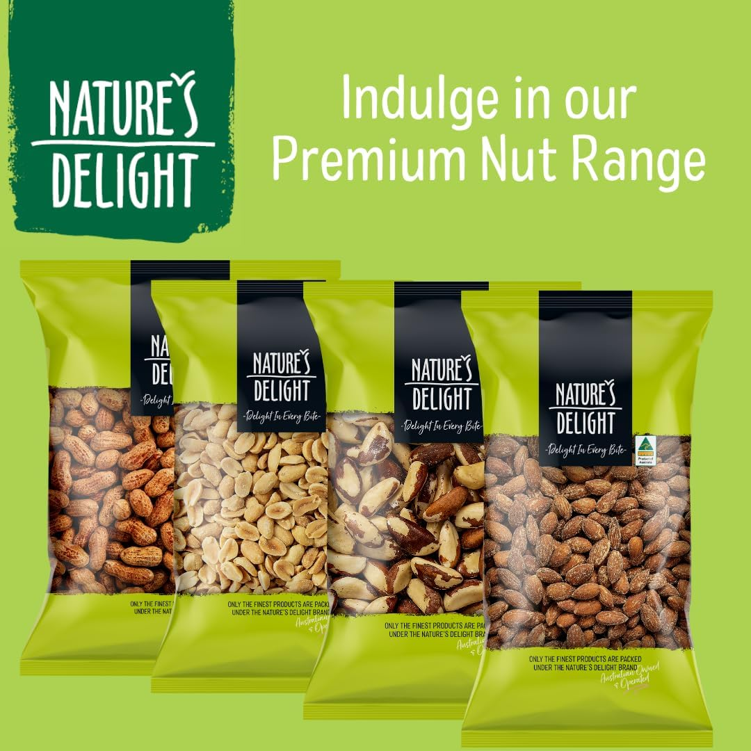 NATURES DELIGHT SMOKEHOUSE ALMONDS 400GM