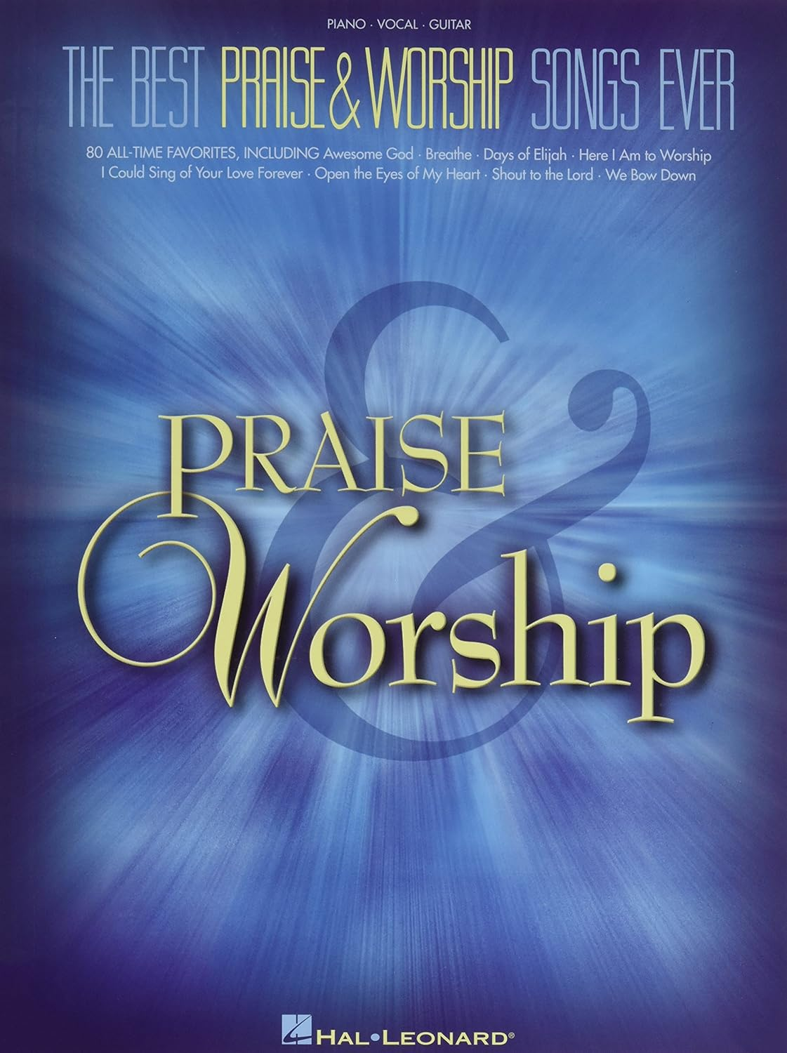 Hal Leonard the Best Praise and Worship Songs - Book