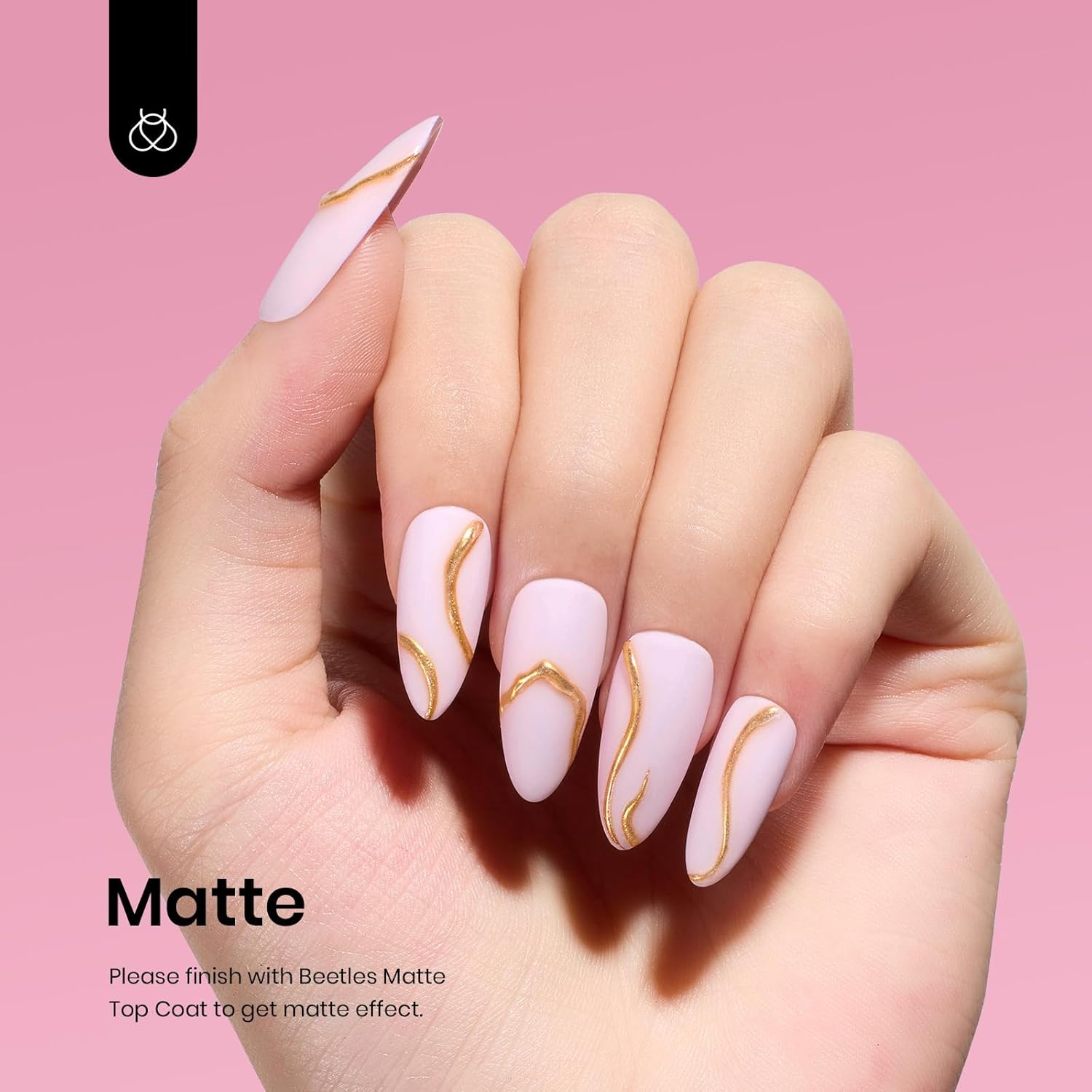 Beetles Gel Polish Gel Polish 15Ml Barely Pink Nails Gel Soak off LED Nail UV LED Lamp Spring Summer Gel Polish Nail Art Manicure Salon DIY Home Solid Gel 0.5Oz Gel Nail Polish Colors image number 2