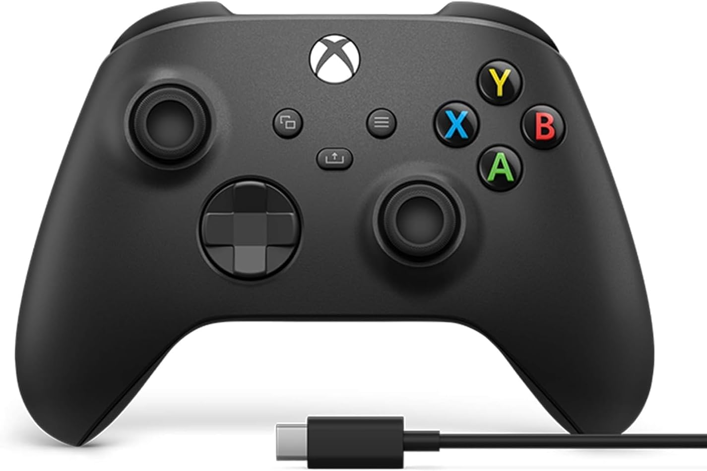 XBOX Wireless Controller with USBC Cable - Black image number 3