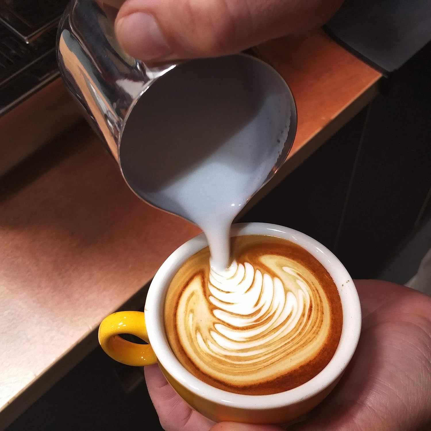 Rhinowares RHMJ12OZ Milk Pitcher, Silver, 0799439358010, 360Ml image number 3