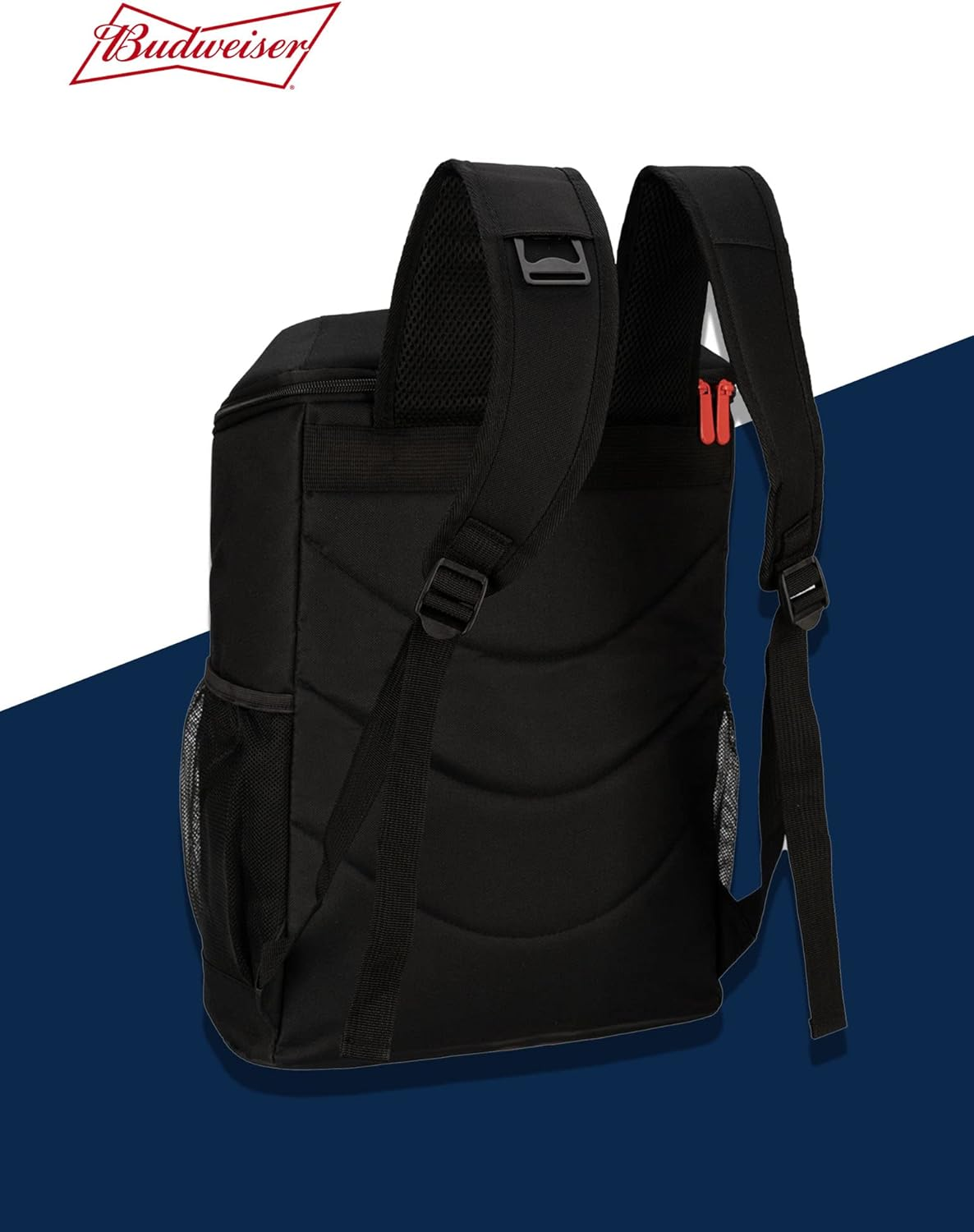 Beer Cooler Backpack Insulated 21 Liter Leak Proof Soft Cooler for Beach Camping Hiking Picnic - Bud Light image number 5