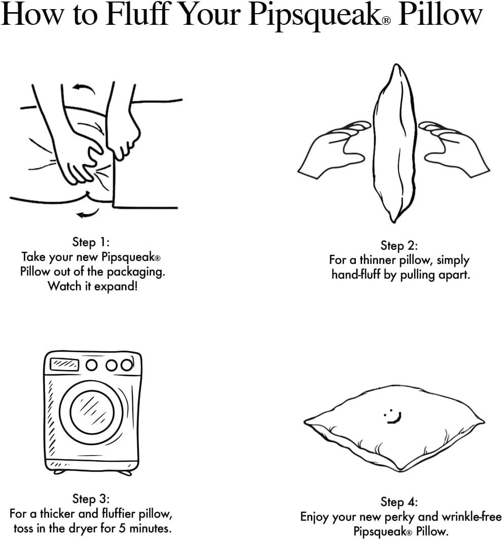 Urban Infant Pipsqueak Small Pillow - Mini 11X7 - Tiny Pillow for Travel, Dogs, Kids and Chairs - Blue image number 3