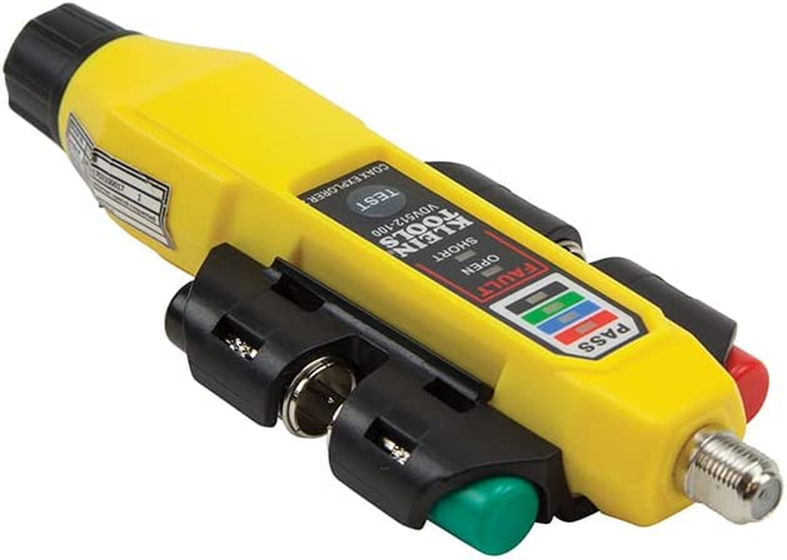 Klein Tools Coax Explorer&reg; 2 with Remote Kit, Tests Coaxial Cable and Maps up to 4 Locations, VDV512-101