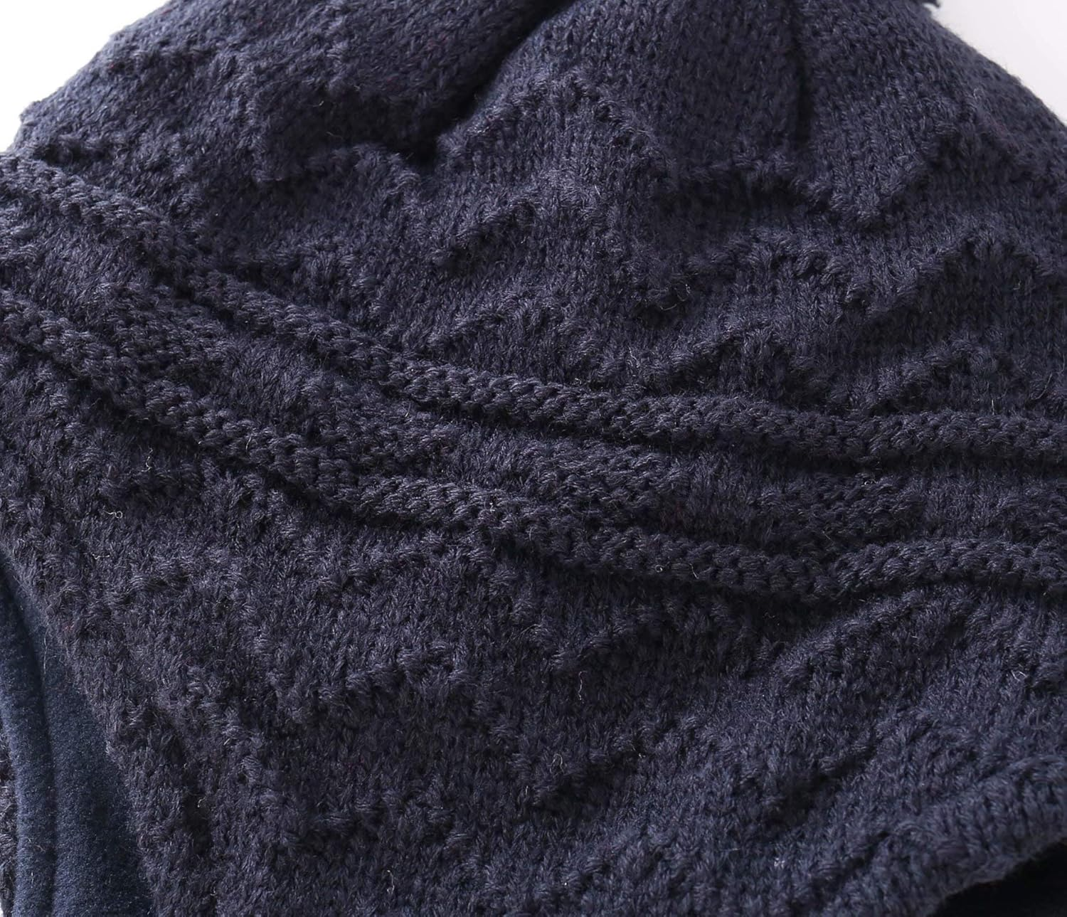 Connectyle Toddler Boys Girls Fleece Lined Knit Kids Hat with Earflap Winter Hat image number 5