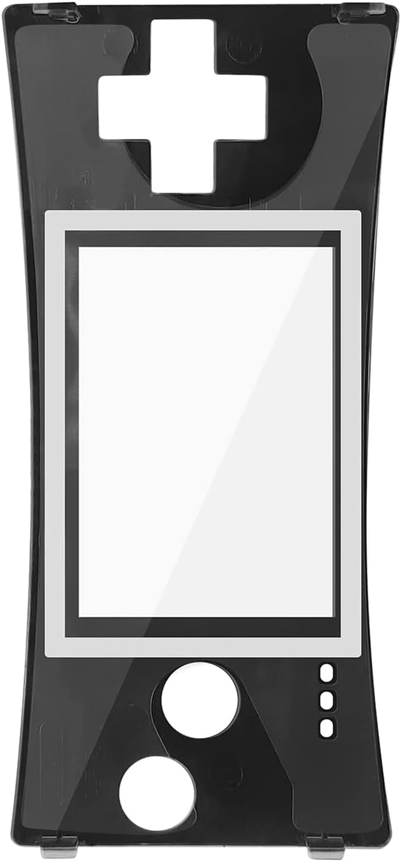 XBERSTAR Gameboy Micro GBM Controller Replacement Faceplate Cover (Black) image number 4