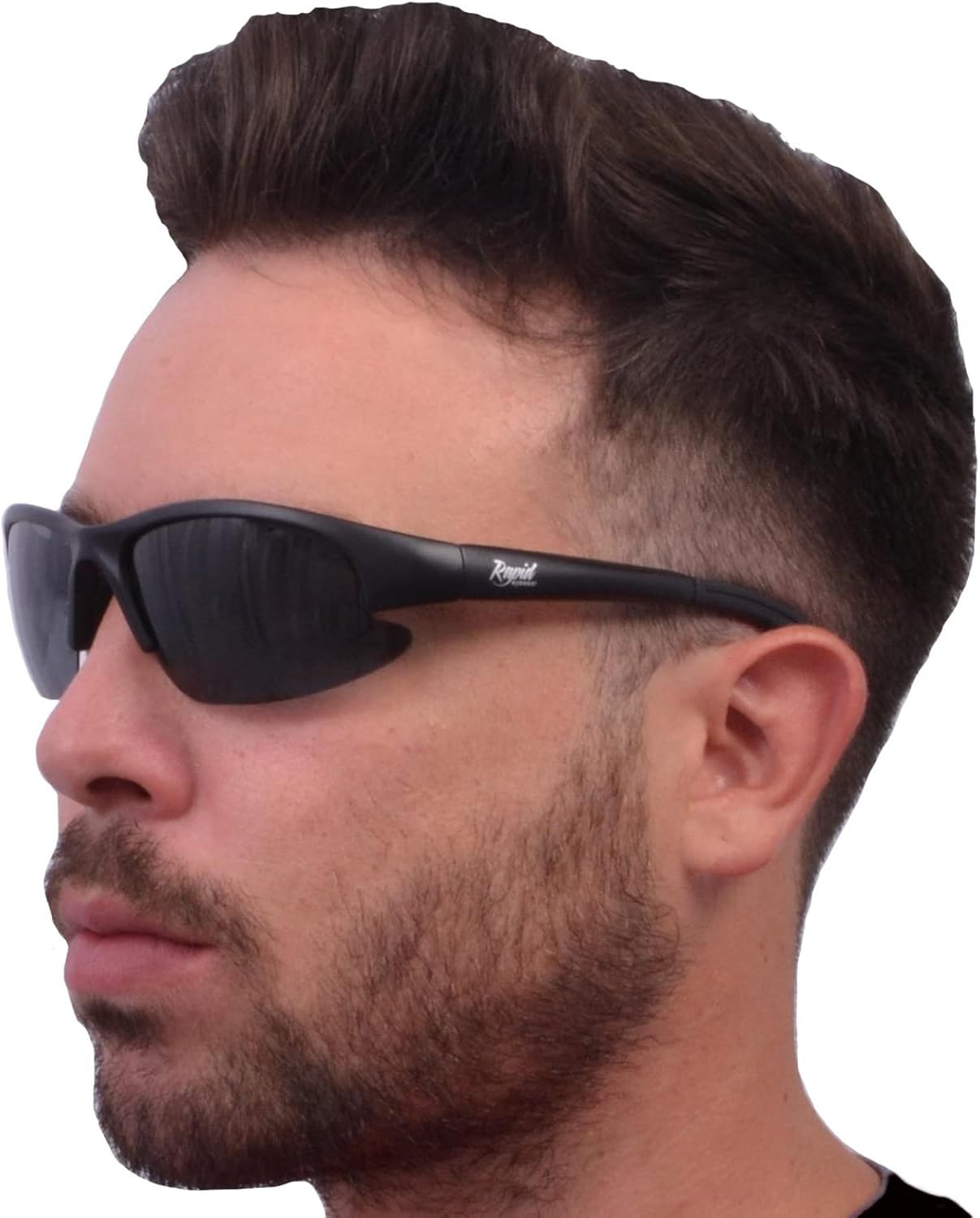 Rapid Eyewear Cruise Pilot Spec Sunglasses That Comply with CAA Recommendations, for Men & Women. Use for Flying, Sports Etc. Interchangeable Lenses Options, Inc. Low Light and Very Dark Cat 4 image number 3