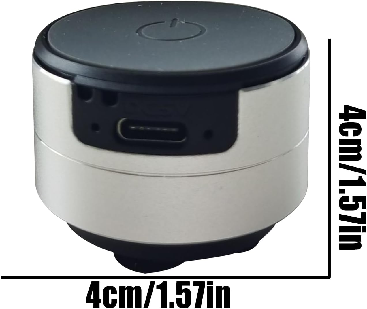 Speaker Wireless | Outdoor Compact Speaker | Music Playing Device Bone Conduction for Retail Store Owners Tech-Savvy Consumers Conference Room - Silver image number 2