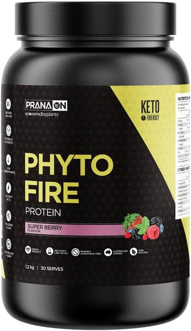 Pranaon Phyto Fire Protein Powder image number 1