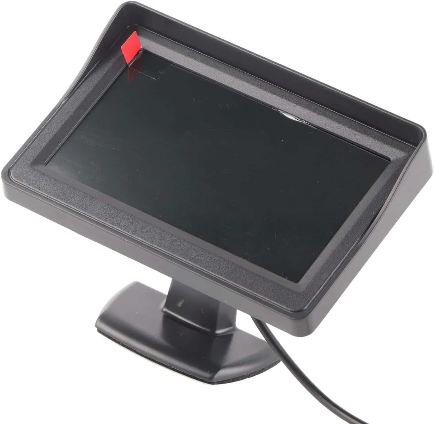 4.3 Inch Color LCD Car Rear View Camera Monitor Waterproof Car Monitor 180 Degree Adjustable for SUV Van Truck Black image number 5