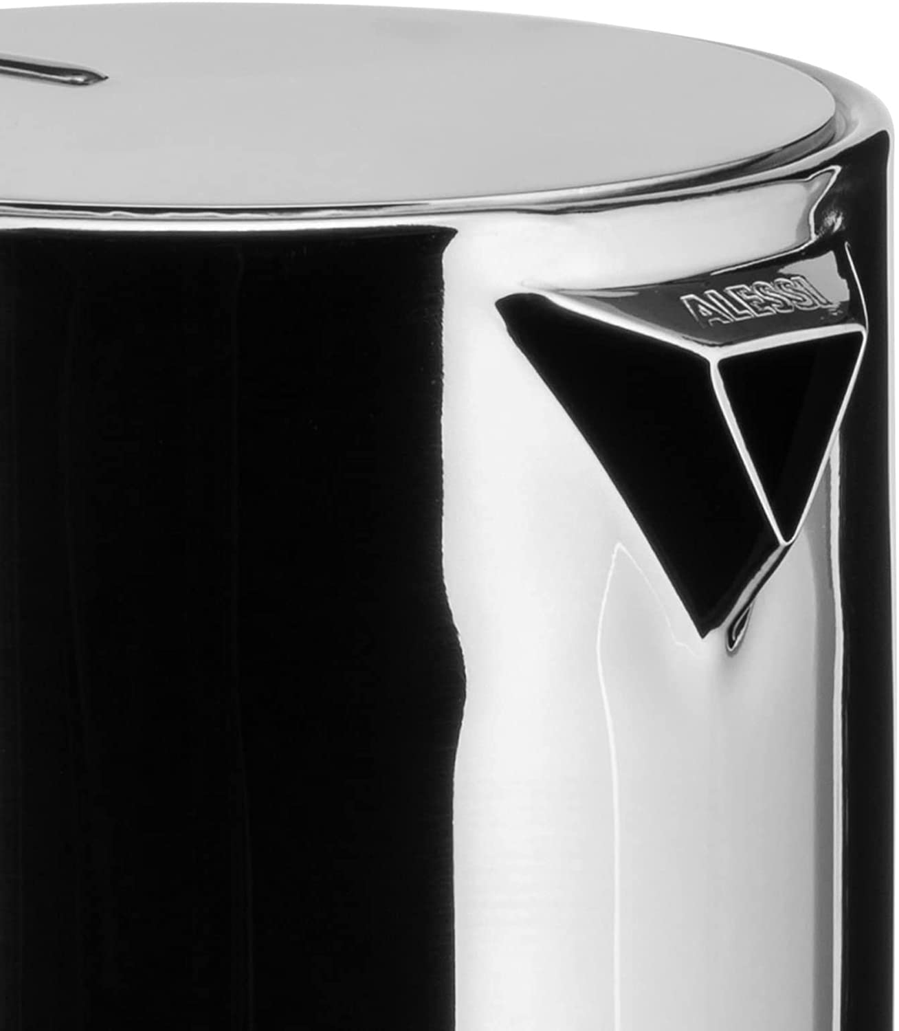 Alessi 6-Cup Espresso Coffee Maker in 18/10 Stainless Steel Mirror Polished with Magnetic Heat Diffusing Bottom,Silver image number 4