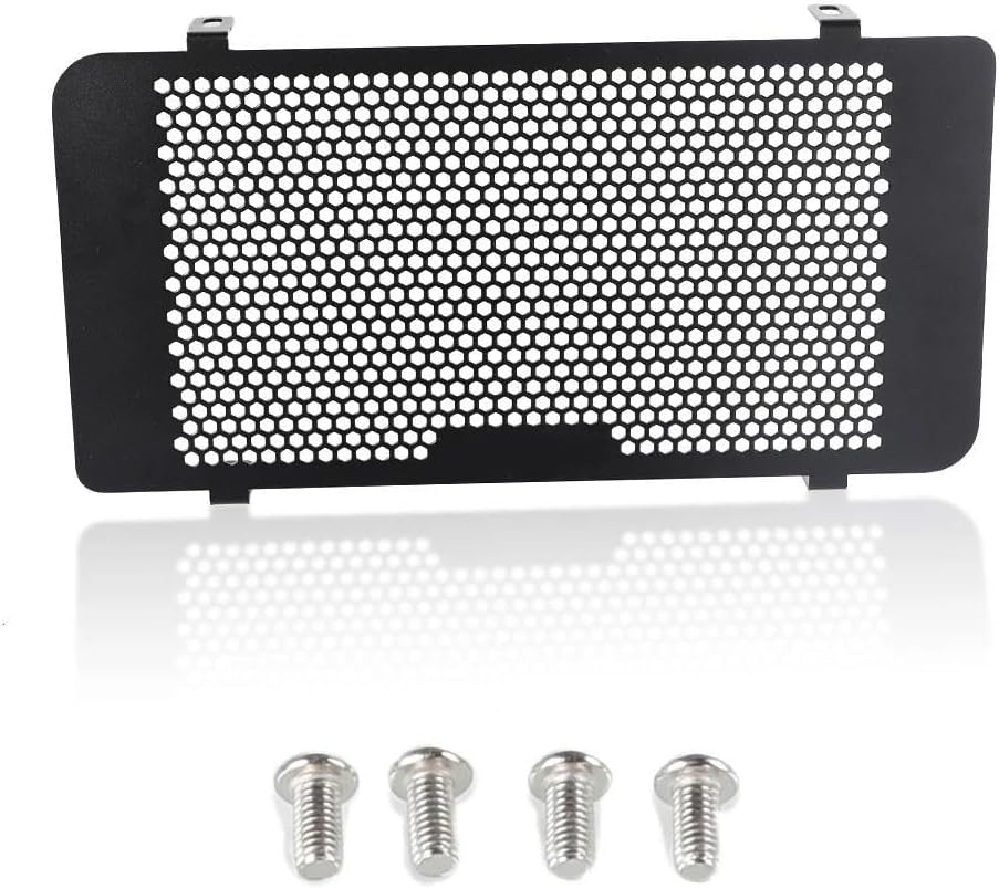 VEAEKNCFCB for LONCIN VOGE for 500AC 500R 300AC 300DS 300RR Radiator Grille Guard Cover Radiator Modification Parts Water Tank Net Motorcycle Radiator Guard Engine(B Silver NO Logo) image number 3