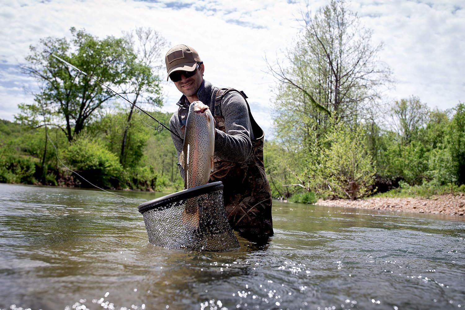 Frabill Floating Trout Net image number 1