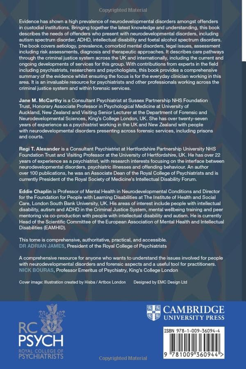 Forensic Aspects of Neurodevelopmental Disorders: a Clinician'S Guide