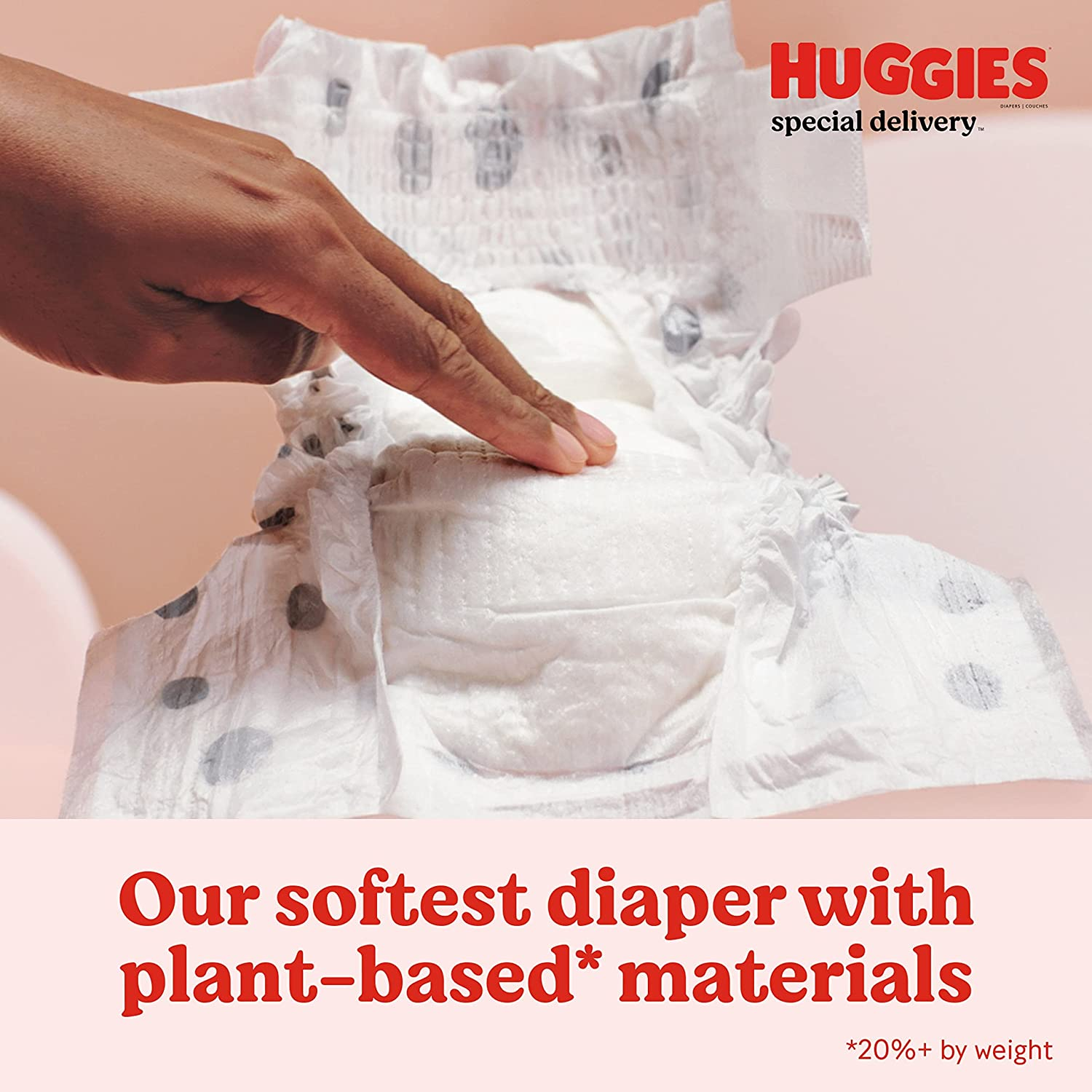 Huggies Special Delivery Hypoallergenic Baby Diapers Size 1, 198 Ct image number 6