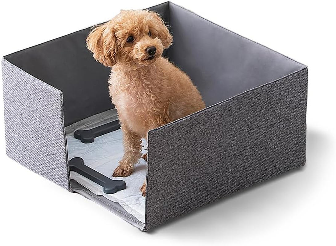 Iris Ohyama PTC-N4824 Dog Cat Toilet Circle, Regular, Splash Prevention, Cat Sand Scattering, Gray