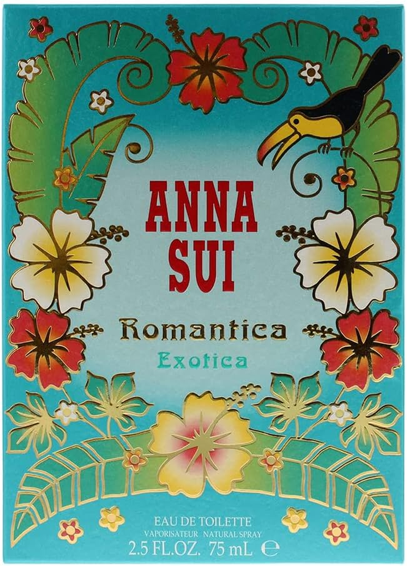 ANNA SUI Romantica Exotica Eau De Toilette Spray 2.5 Oz. image number 2