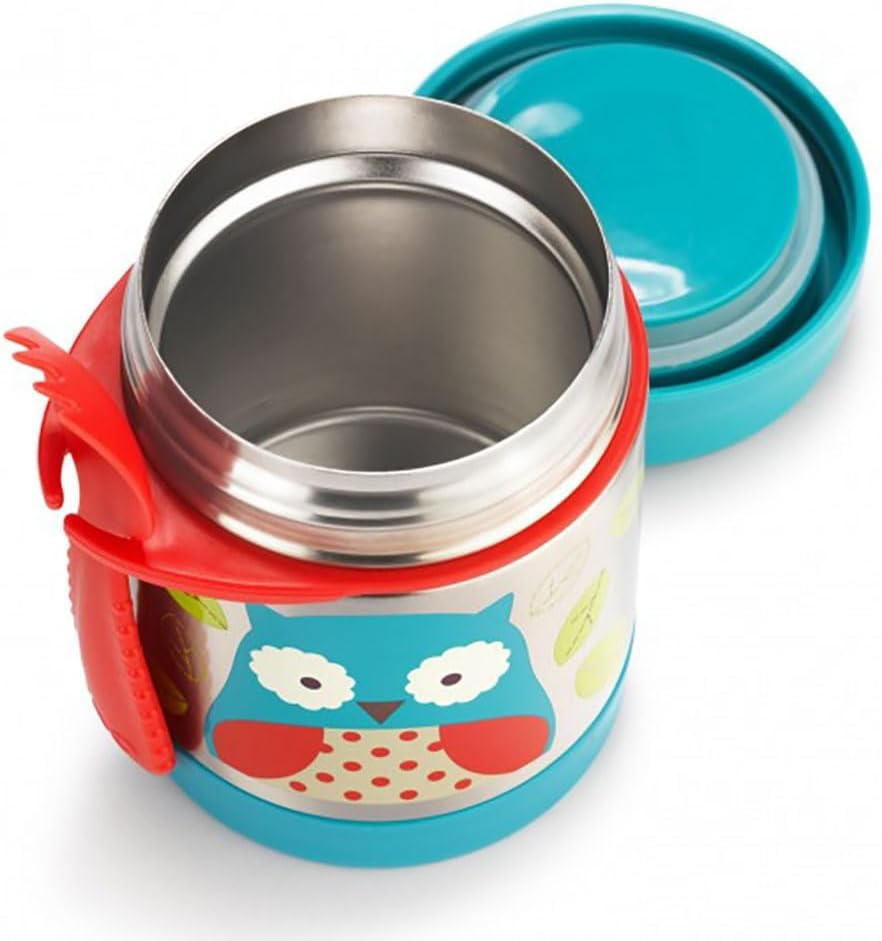 Skip Hop Baby Zoo Insulated Food Jar and Spork Set Bee