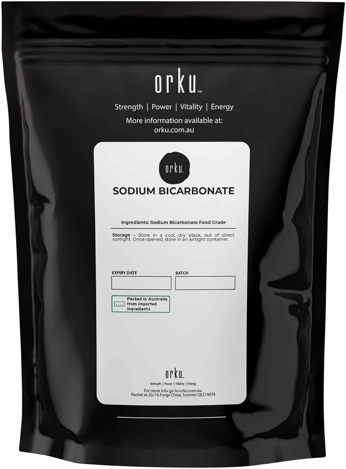 2Kg Sodium Bicarbonate - Food Grade Bicarb Baking Soda Hydrogen Carbonate Powder image number 3