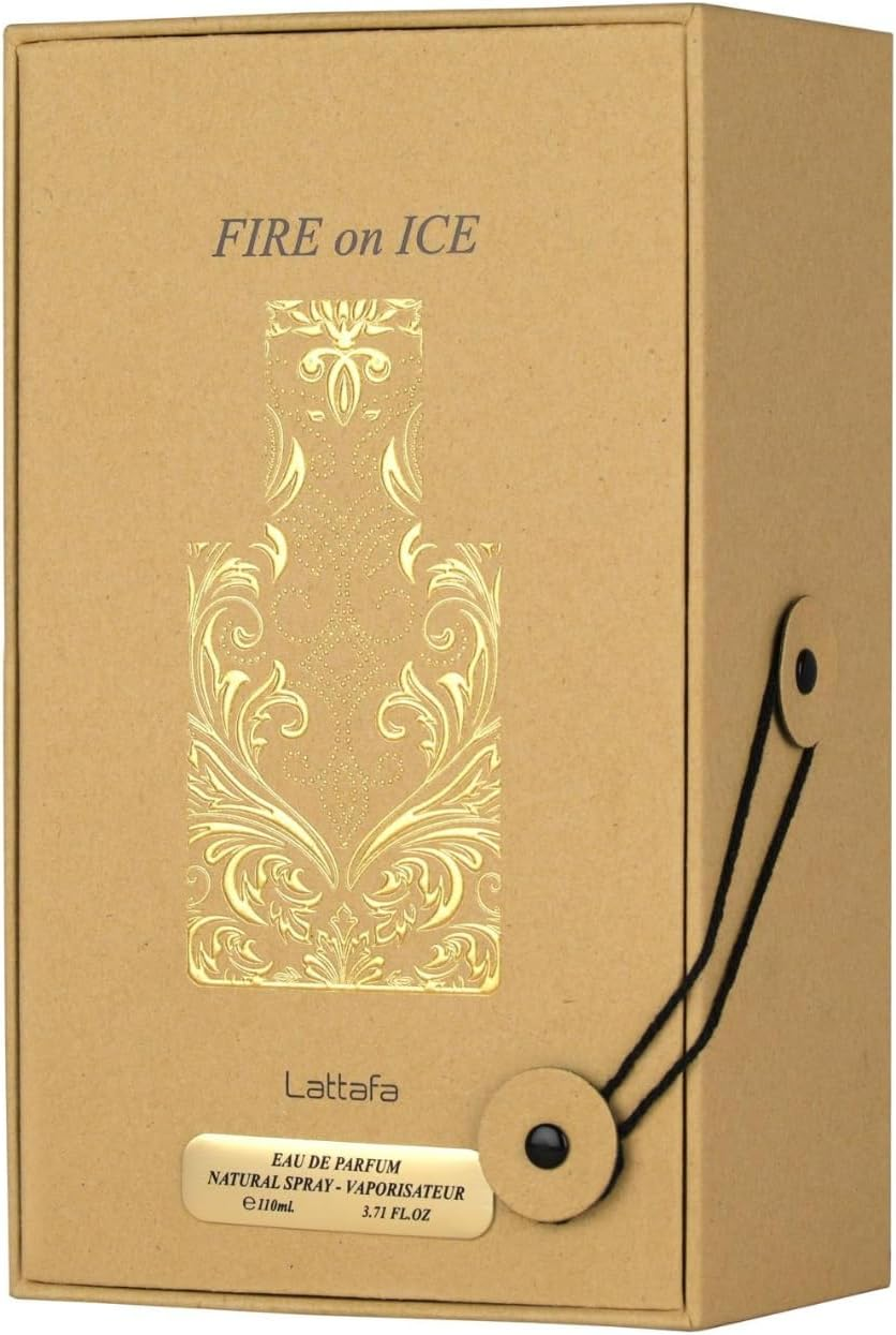 Lattafa Unisex Fire on Ice Eau De Parfum Spray 100 Ml image number 3