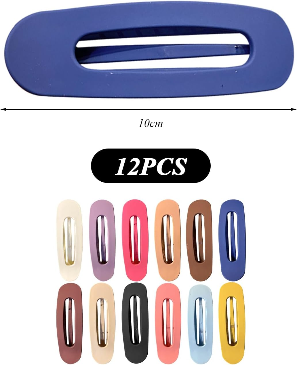 Pack of 12 Colourful Hair Pins, Non-Slip Hair Pins, Cute Hair Pins, Hair Styling Accessories, Women'S Hair Accessories. image number 2