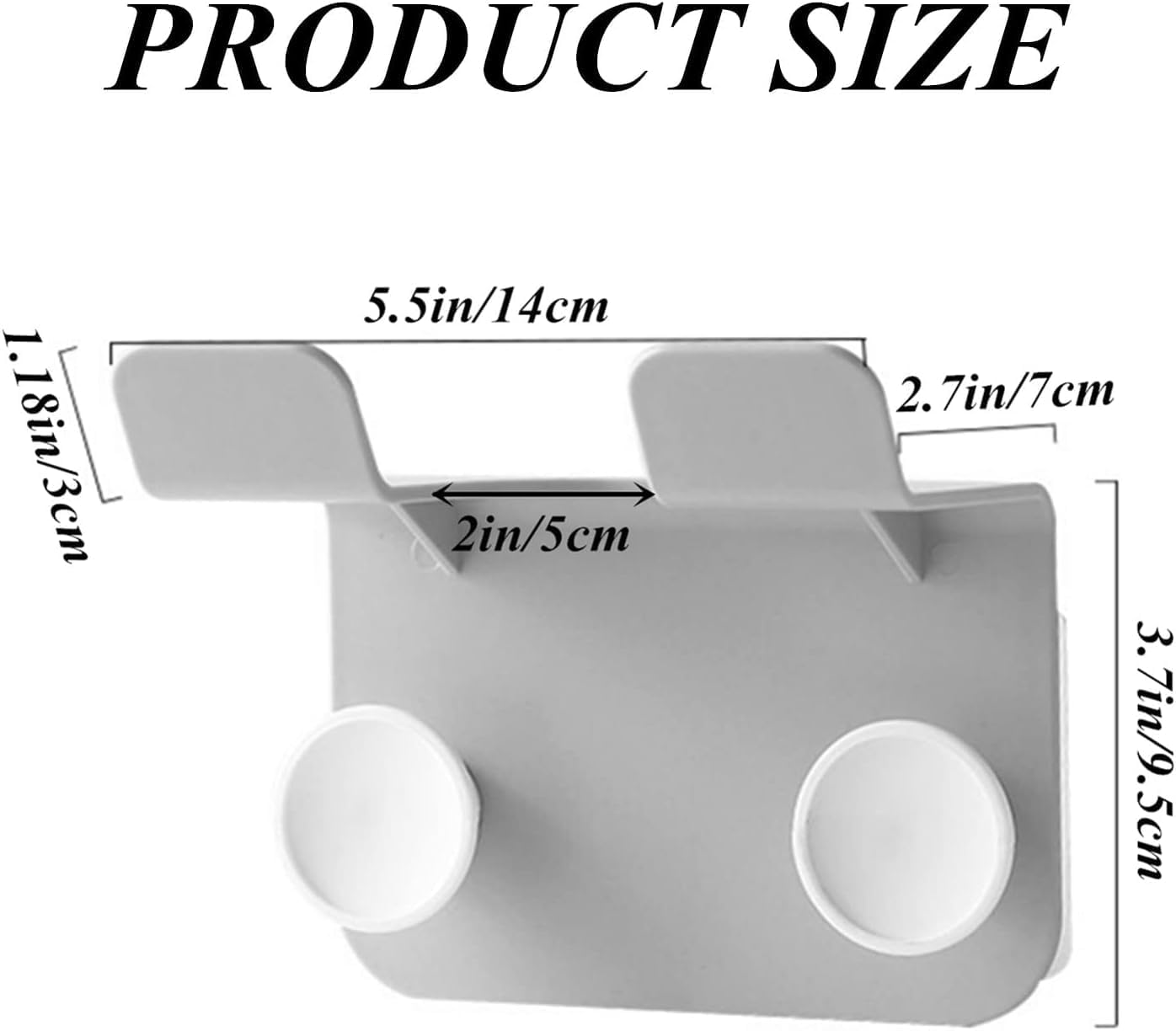 Self Adhesive Blow Dryer Holder with Wire Organizer,1Pc Bathroom Hair Dryer Rack Hair Dryer Holder with Wire Organizer,Hair Dryer Wall Mount Holder Blow Dryer Rack Hair Dryer Rack with Wire Organizer image number 3