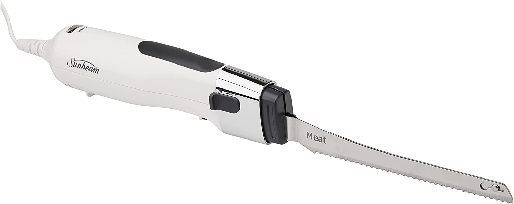 Sunbeam EK6000 Carveasy Twin Blade Electric Knife, White