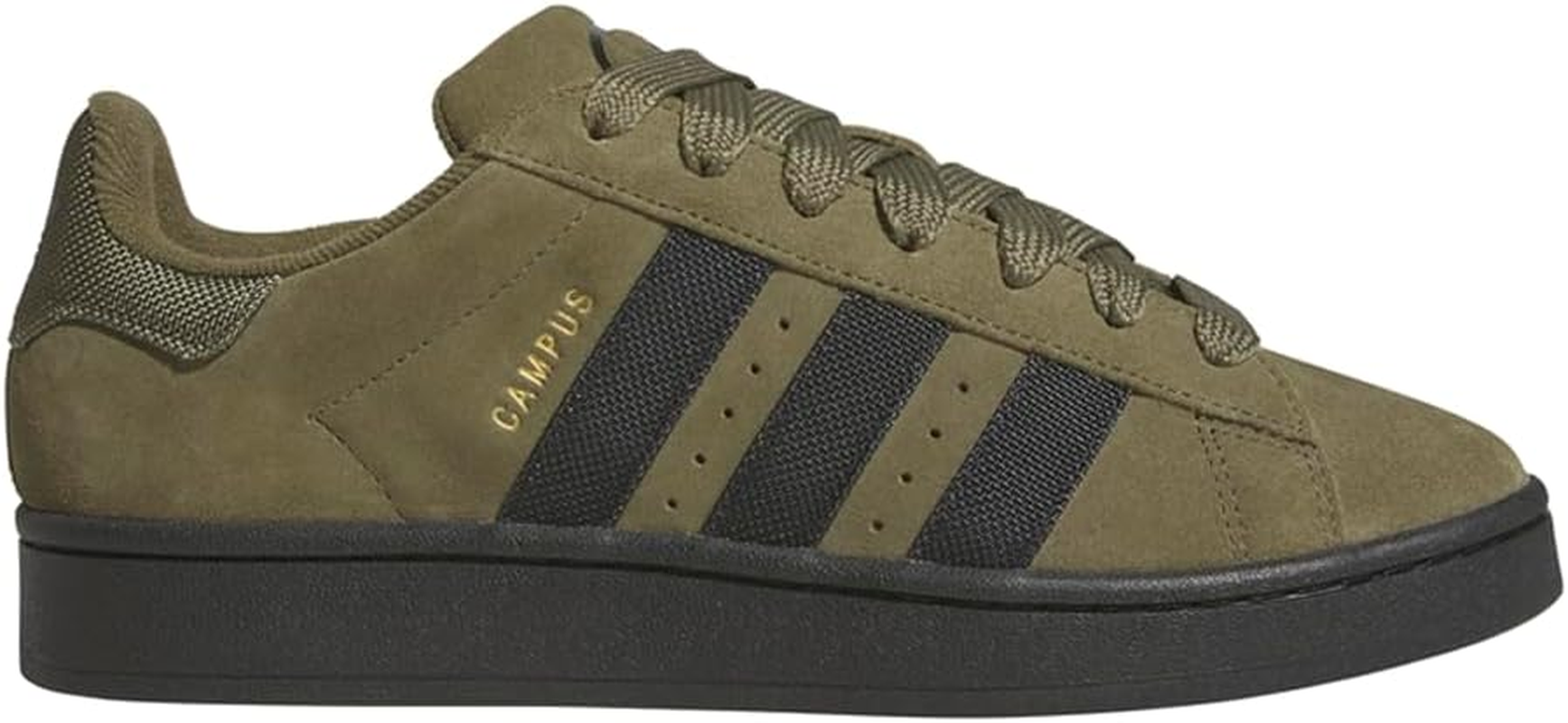 Adidas Originals Campus 00 - Men'S (JI3307, Olive Strata/Core Black/Gold) image number 5