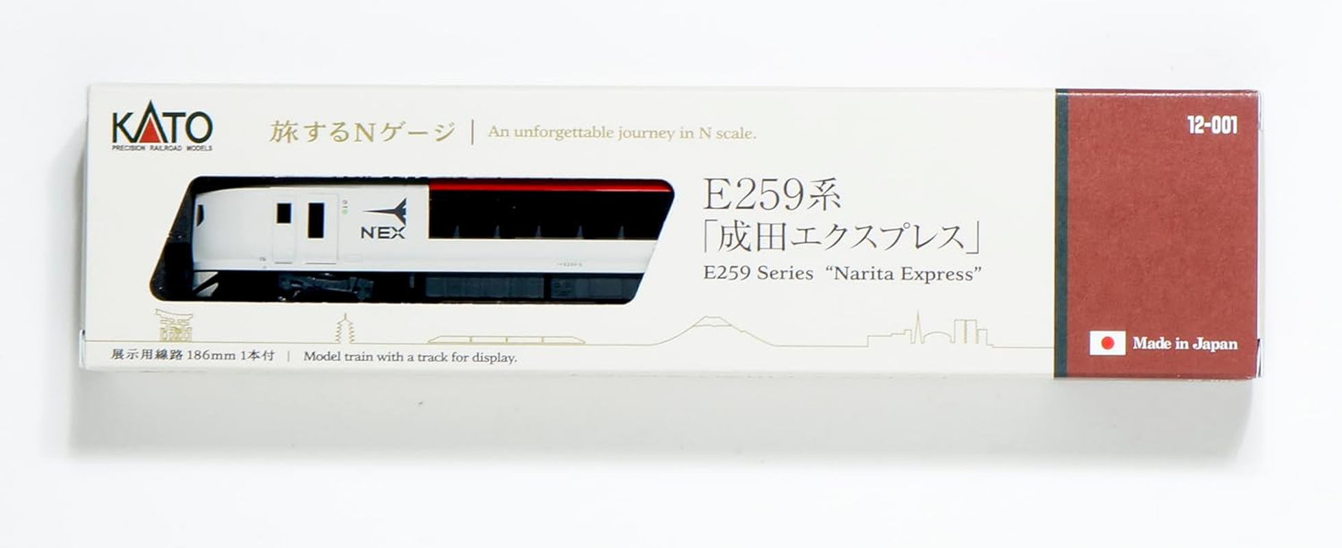 KATO Traveling N Gauge E259 Series Narita Express 12-001 Railway Model Train