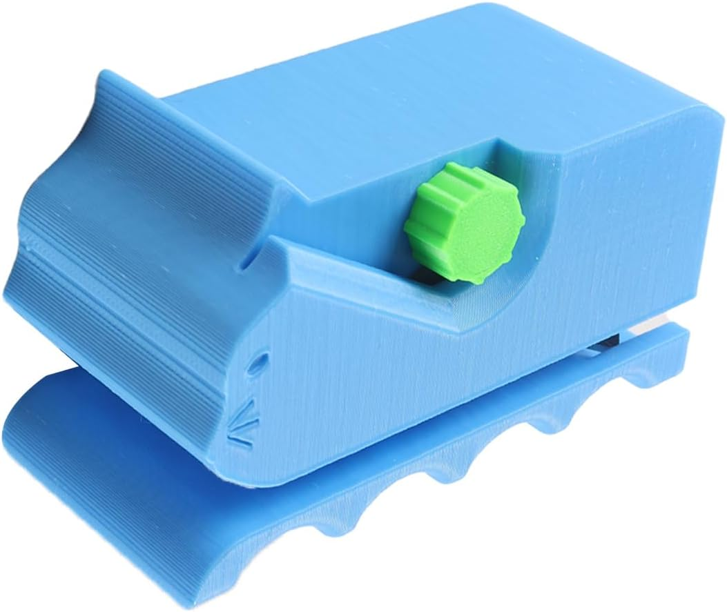 Enwye 3D Printed Cardboard Cutter, Cat Scratch Cutter, DIY Cat Scratching Tool, Recycled Cardboard (Blue) image number 6