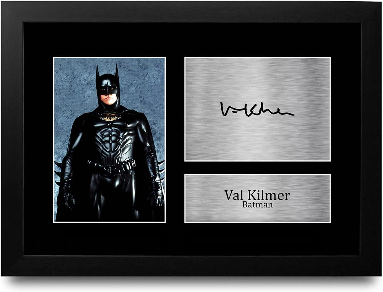 HWC Trading A4 Val Kilmer Batman Forever Gifts Printed Signed Autograph Picture for Movie Memorabilia Fans