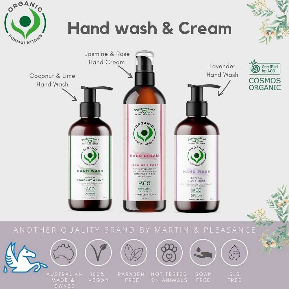 Organic Formulations Lavender Hand Wash 300Ml | Certified Organic image number 1