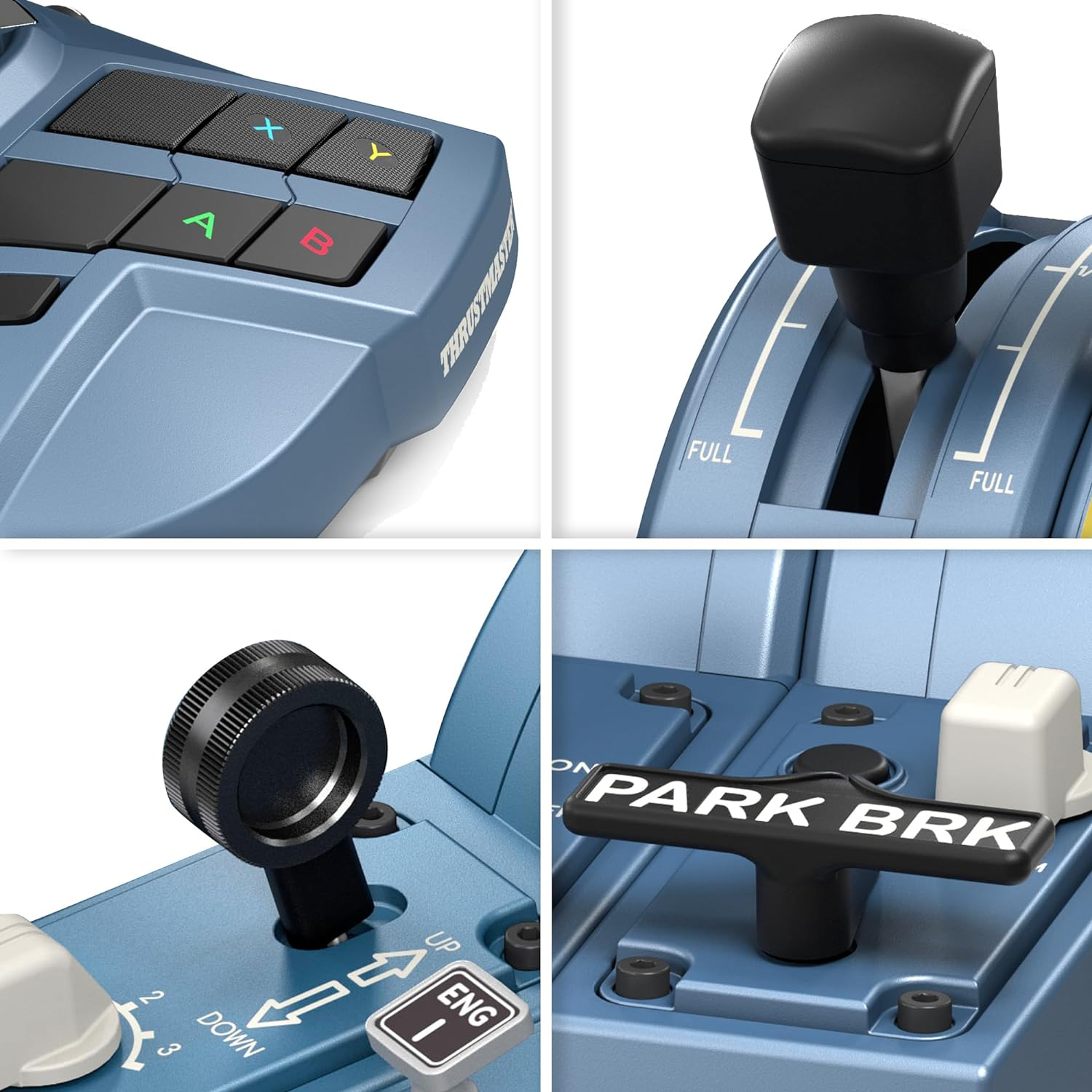 Thrustmaster TCA Captains Pack Airbus X Edition - Grey Flight Controller Joystick with 31 Buttons, USB, Xbox Series X|S, PC image number 5