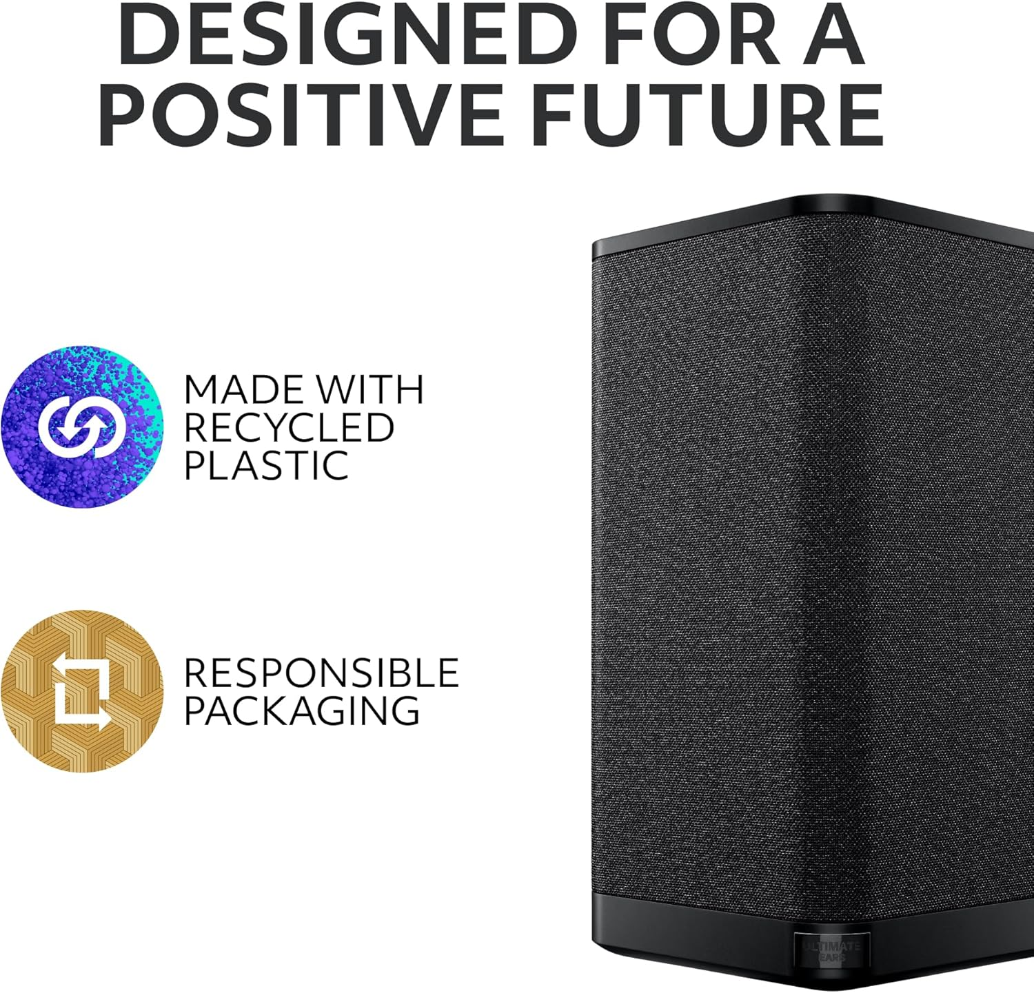 ULTIMATE EARS HYPERBOOM, Portable Wireless Bluetooth Speaker, Loud Speaker, Big Bass, Water Resistant IPX4, 150 Ft Range - Black image number 5