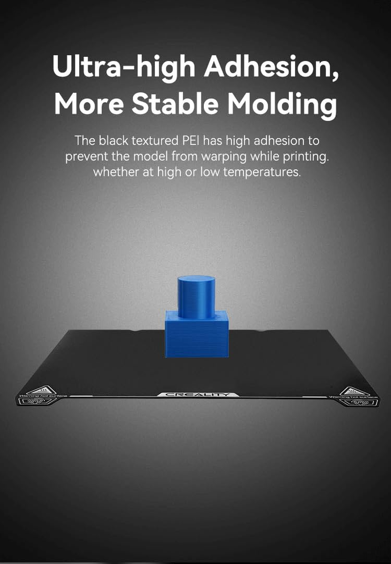 Creality K1 Max Epoxy Resin Build Plate Kit (315 * 310Mm), Magnetic Flexible Steel Plate, 3D Printer Platform for Ender-3 V3 Plus/Cr-10 Smart/Pro/Ender-3 Max/Max Neo/10S PRO/PRO V2/10 V2/V3/CR-X image number 2