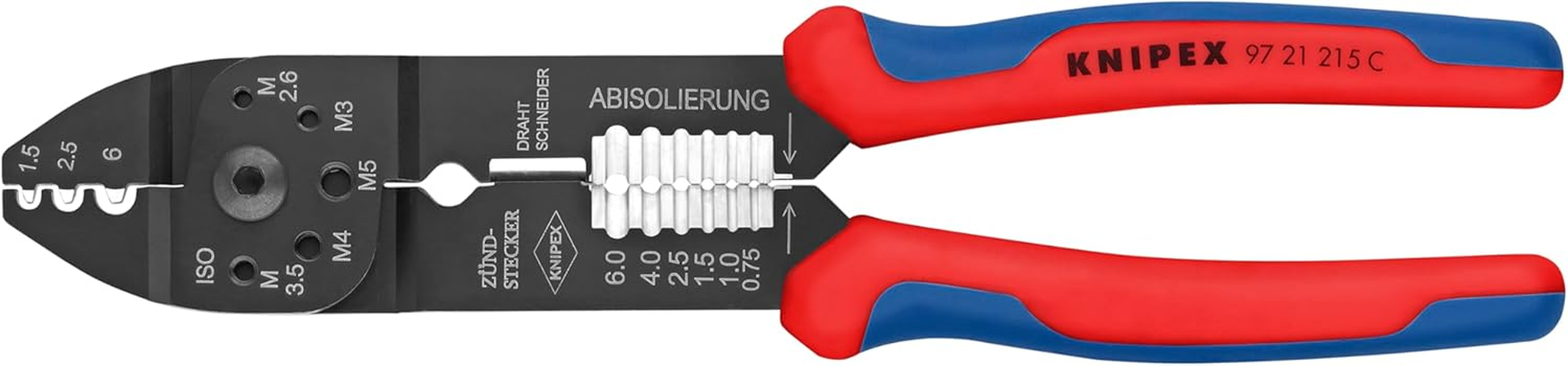 KNIPEX 97 21 215 C Crimping Pliers image number 1