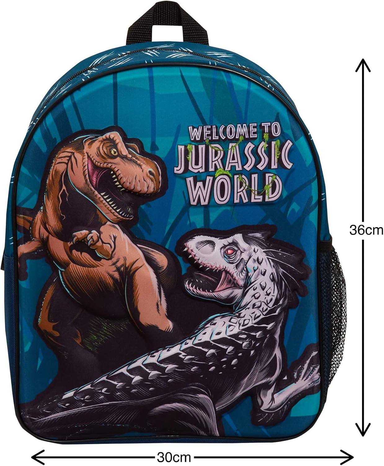 Jurassic World Bag Boys Backpack T-Rex Dinosaur Backpack for Kids Back to School Rucksack Lunch Bag image number 1