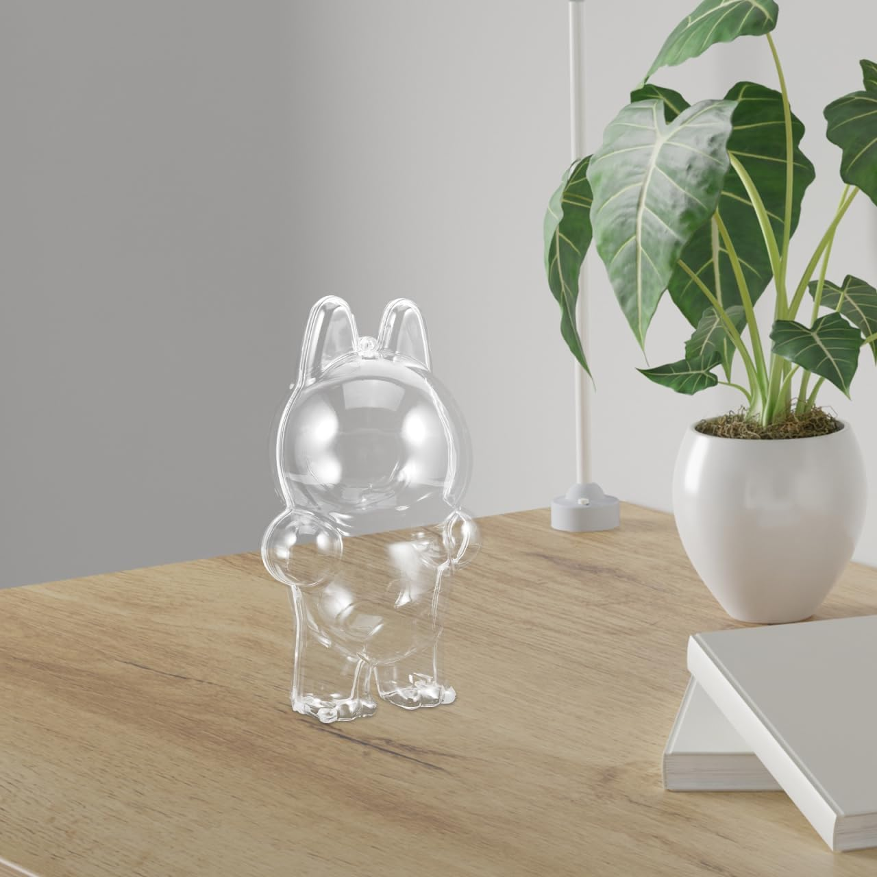 Totority Doll Protective Case - Clear Acrylic Display Box for Collectible Dolls 18X10 5X8 5Cm Dustproof Stylish Storage image number 3