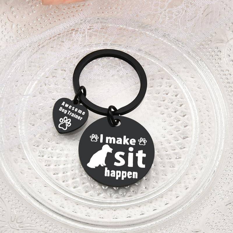 Dog Walker Thank You Gift - Keychain for Trainer, Sitter Appreciation - Birthday Gift Ideas for Dog Lovers image number 6