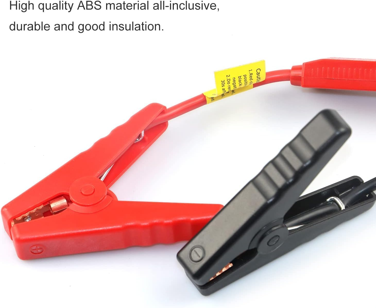 EC5 Jump Starter Cable with Battery Clamps - Booster Jumper Cables Automotive Replacement Jump Starter EC5 Connector Emergency Jumper Cable Alligator Clips for 12V Portable Car Jump Starter 8AWG Wire image number 4