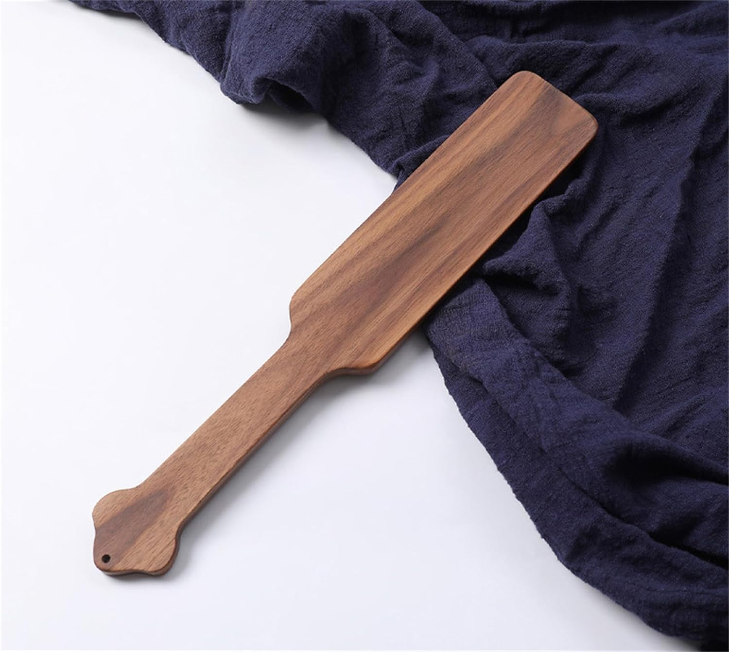 Wooden Smooth Paddle Square Beat Training SM Role-Playing Toy for Adults Couples Sexual Paddle SM Play image number 4