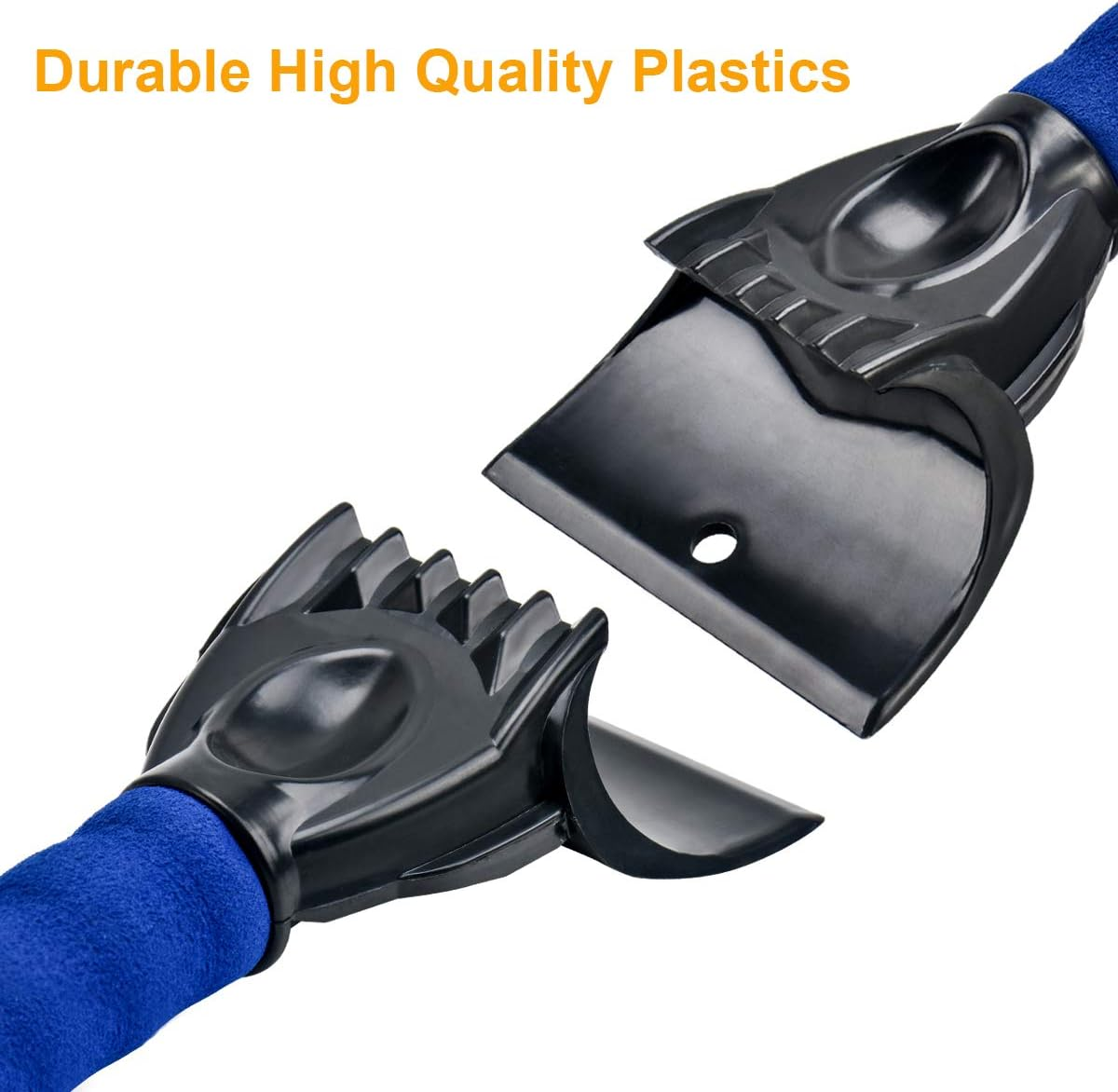 Zecval Ice Scraper for Cars and Small Trucks - Dang near Indestructible Ice Scrapers for Car Windshield from Scrape Frost and Ice image number 1