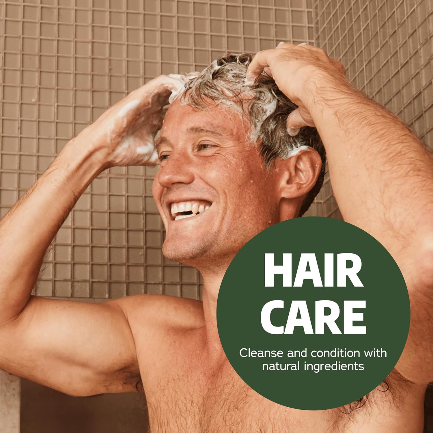 Dr. Squatch Pine Tar Men'S Shampoo + Conditioner Hair Bundle - Keeps Hair Looking Full, Healthy, Hydrated