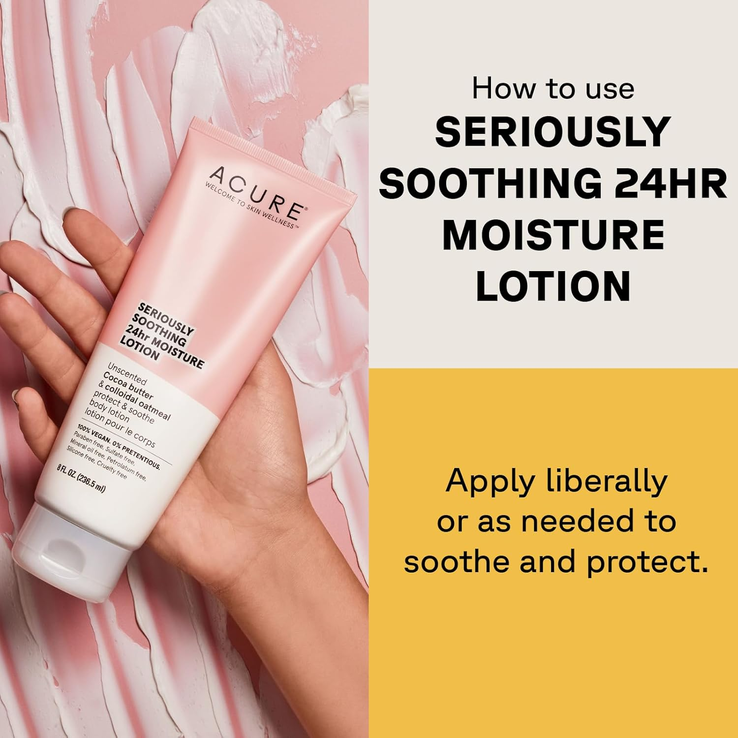 ACURE Seriously Soothing 24Hr Moisture Lotion 237Ml image number 5